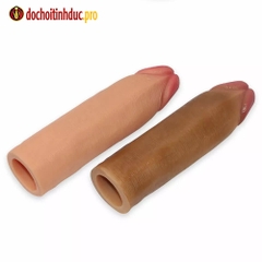 Bao cao su đôn Lovetoy Nature Extender hình dương vật giả như thật