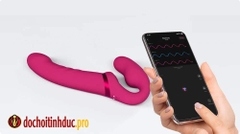 Sex toy cho les dương vật giả 2 đầu siêu rung 3 điểm Lovense Lapis