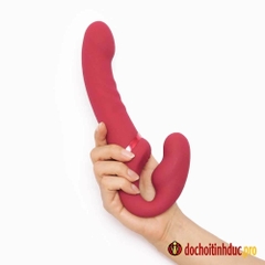 Sex toy cho les dương vật giả 2 đầu siêu rung 3 điểm Lovense Lapis