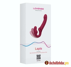 Sex toy cho les dương vật giả 2 đầu siêu rung 3 điểm Lovense Lapis
