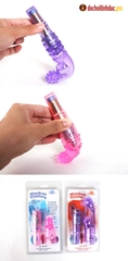 Máy rung mát xa điểm G và âm vật đầu bi gai silicone mềm mại