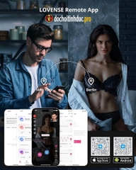 Máy rung thủ dâm hậu môn - Phích cắm hậu môn cao cấp Lovense Ridge