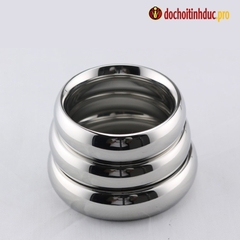Vòng đeo dương vật inox tăng cương cứng, chống xuất tinh sớm