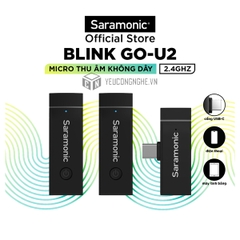 Micro không dây Saramonic Blink Go kit - Cổng lightning cho Iphone/ Ipad
