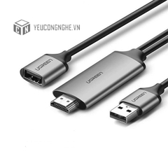 Cáp chuyển tín hiệu từ điện thoại ra tivi HDMI Ugreen 50291