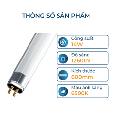 Bóng Huỳnh Quang Philips T5 TL-5 Essential 14W 1SL/40