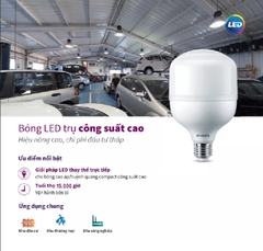 Đèn LED Bulb Trụ TForce Core HB 40W E27 Philips