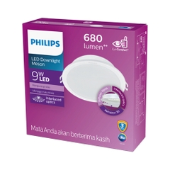 Đèn LED Âm Trần Philips Meson SSW 105 9W WH Recessed Khoét lỗ 105 mm