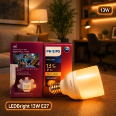 Đèn LED Bulb Philips LEDBright 13W E27 230V 1CT/12 APR