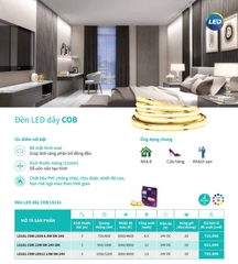 Đèn LED Dây Philips LS161 COB LED12 13W  5M 24V