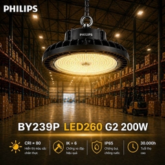 Đèn LED Nhà Xưởng Philips BY239P LED260 G2 200W