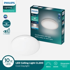 Đèn Led Ốp Trần Philips CL200 EC RD 10W 65K W HV 02 Đường kính 240 mm