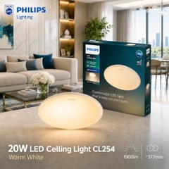 Đèn LED Ốp Trần Philips CL254 EC RD 20W HV 02 Đường kính 377 mm