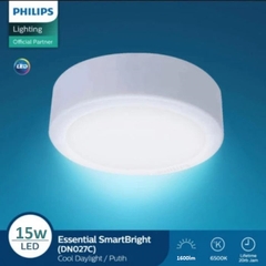 Đèn Led Ốp Trần Philips DN027C G3 LED15 15W 220-240V D200 Đường kính 200 mm