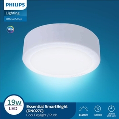 Đèn Led Ốp Trần Philips DN027C G3 LED20 19W 220-240V D225 Đường kính 225 mm
