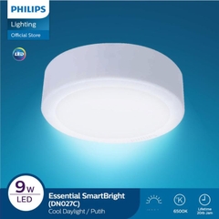 Đèn Led Ốp Trần Philips DN027C G3 LED9 9W 220-240V D150 Đường kính 150 mm