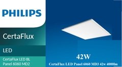 Đèn LED Panel Philips CertaFlux LED Panel 6060 MD3 42w 4000lm