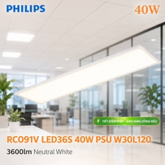 Đèn LED Panel Philips RC091V LED36S 40W PSU W30L120