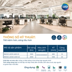 Đèn Led Tuýp Philips liền máng T8 Batten 20W BN012C LED20 L1200 G3