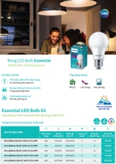 Đèn LED Bulb Philips ESS LEDBulb 9W E27 230V 1CT/12 APR