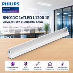 Máng Đèn LED Tuýp Philips BN011C 1xTLED L1200 1R G2 GM