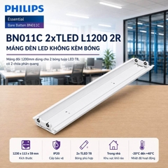 Máng Đèn LED Tuýp Philips BN011C 2xTLED L1200 2R G2 GM