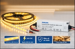 Nguồn cho Đèn LED Dây Philips Economic LED Transformer 120W 24VDC