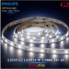 Đèn Led Dây Philips LS155 G2 LED12/CW L5000 24V - 52W/5M