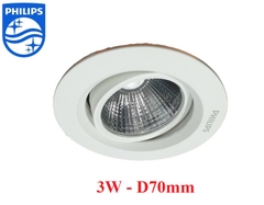 Đèn Spotlight Philips SL201 EC RD 070 3W 40K W HV 1A 01