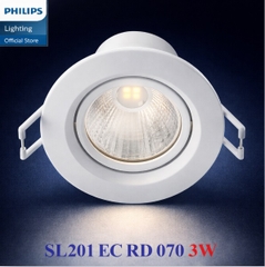 Đèn Spotlight Philips SL201 EC RD 070 3W 40K W HV 1A 01