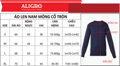 Áo len dài tay ALEND021 xanh quả trám