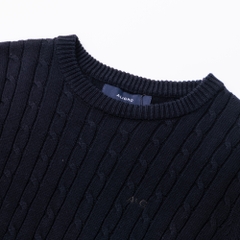 Áo len thừng dài tay ALEND027 - màu đen