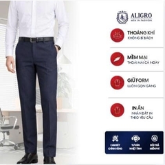 Quần âu nam công sở cao cấp Aligro ALGO1068 màu xanh