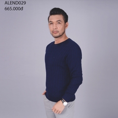 Áo len dài tay ALEND029 màu navy