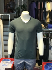 Áo phông nam cộc tay cổ tim Aligro mã ALGAPC056
