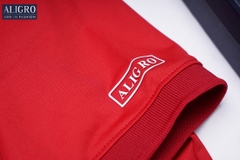 Áo phông cộc tay có cổ Aligro dáng slim mã APLOUA005