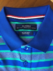 Áo phông cộc tay có cổ Aligro dáng slim mã ALGPLO59