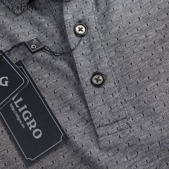 Áo phông nam dệt Aligro cổ bẻ ALGPLO44