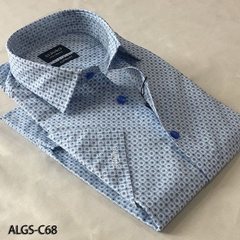 Áo sơ mi cộc tay công sở nam Custom ALGS-C68