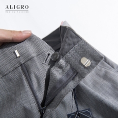 Quần âu nam công sở màu xám Aligro ALGO1037