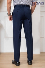 Quần kaki nam công sở cao cấp Aligro ALGK071 co giãn 4 chiều màu xanh cẩm