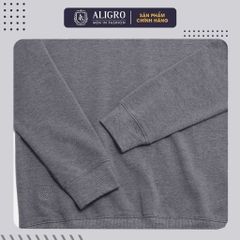 Bộ nỉ nam thu đông màu ghi ALIGRO BN.6