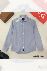 Áo sơ mi dài tay công sở nam dáng Slim mã ALGS170