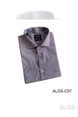 Áo sơ mi cộc tay công sở nam Slim ALGS-C57