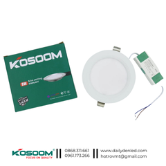 Đèn LED âm trần siêu mỏng 8W Kosoom