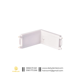 Khớp nối ray góc gập – phụ kiện ray nam châm siêu mỏng KingLUX