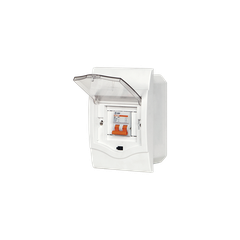 TỦ ĐIỆN NHỰA ÂM TƯỜNG 4 MODULE SINO V4FC 2/4SA ĐẾ NHỰA NẮP CHE TRẮNG