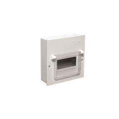 TỦ ĐIỆN KIM LOẠI ÂM TƯỜNG 3 MODULE SINO EM3PL SƠN TĨNH ĐIỆN