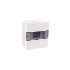 TỦ ĐIỆN NHỰA ÂM TƯỜNG 6 MODULE SINO E4MX2/6L ĐẾ SẮT NẮP CHE KHÓI