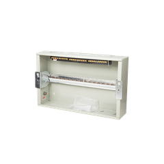 TỦ ĐIỆN NHỰA ÂM TƯỜNG 16 MODULE SINO E4MX12/16L ĐẾ SẮT NẮP CHE KHÓI